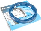 Rotary Shaft Seal AS 75x95x10 NBR-440 blue DIN 3760